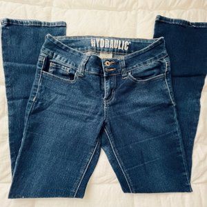 Hydraulic Micro Boot Cut Jeans size 7/8